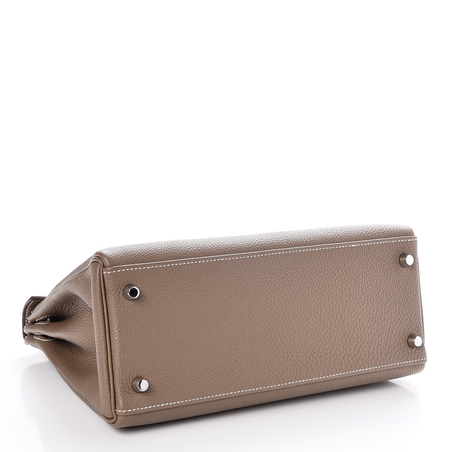 Hermes Togo Kelly Retourne 28 Etoupe 6 of 36