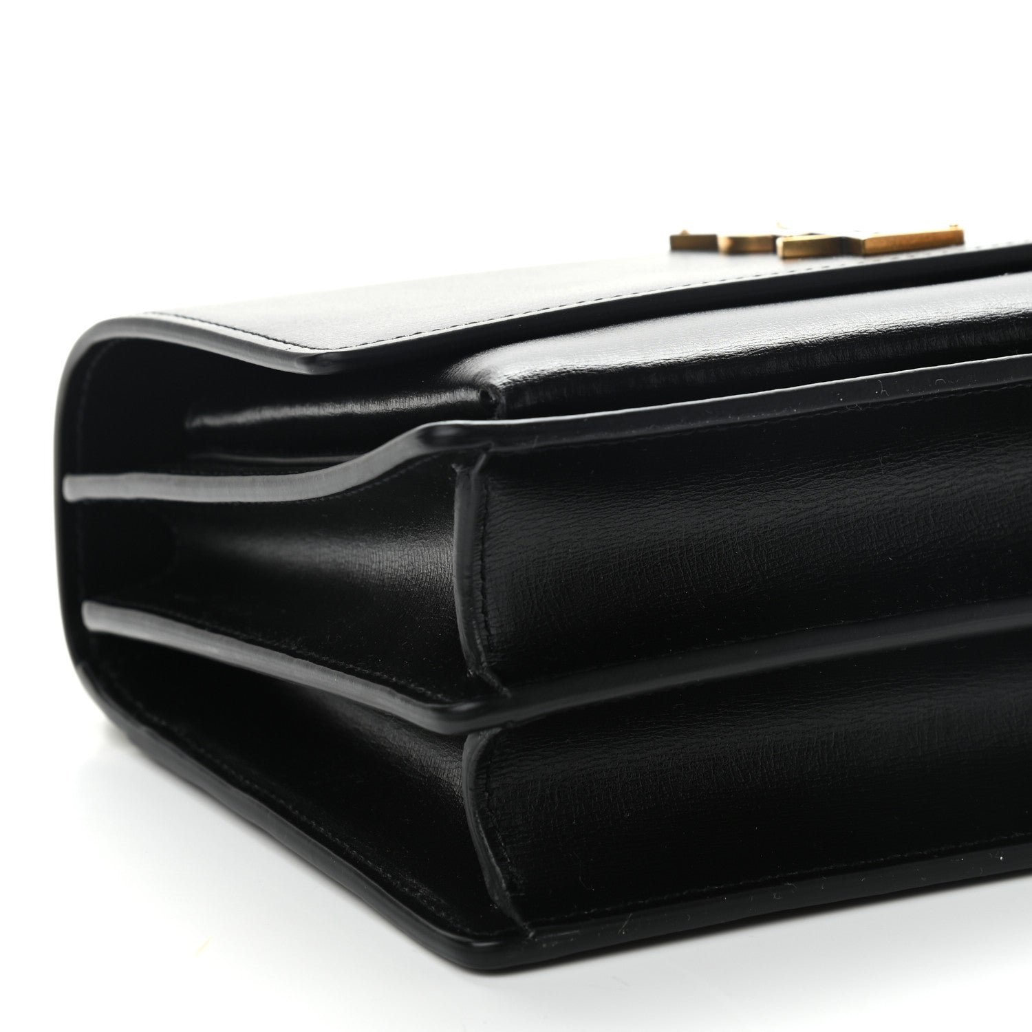 Saint Laurent Calfskin Medium Monogram Sunset Black 8 of 11