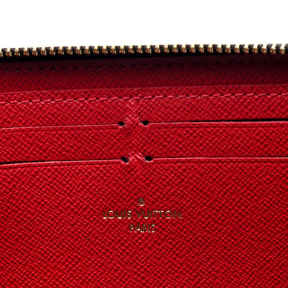 Louis Vuitton Damier Ebene Clemence Wallet Cherry 4 of 4