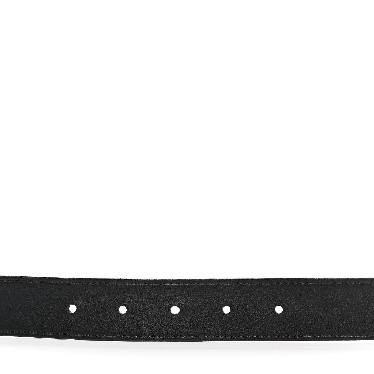 Louis Vuitton Epi 30mm LV Twist Belt 80 32 Black 3 of 8