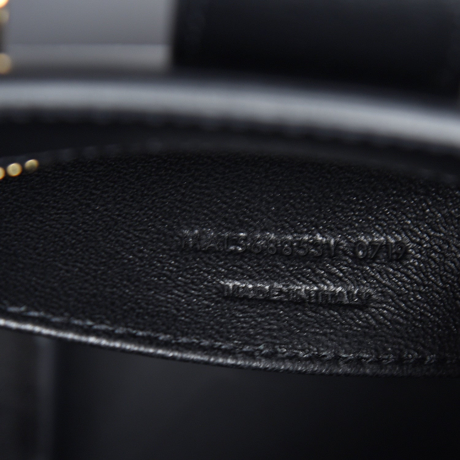 Saint Laurent Calfskin Baby Monogram Cabas Black 6 of 11