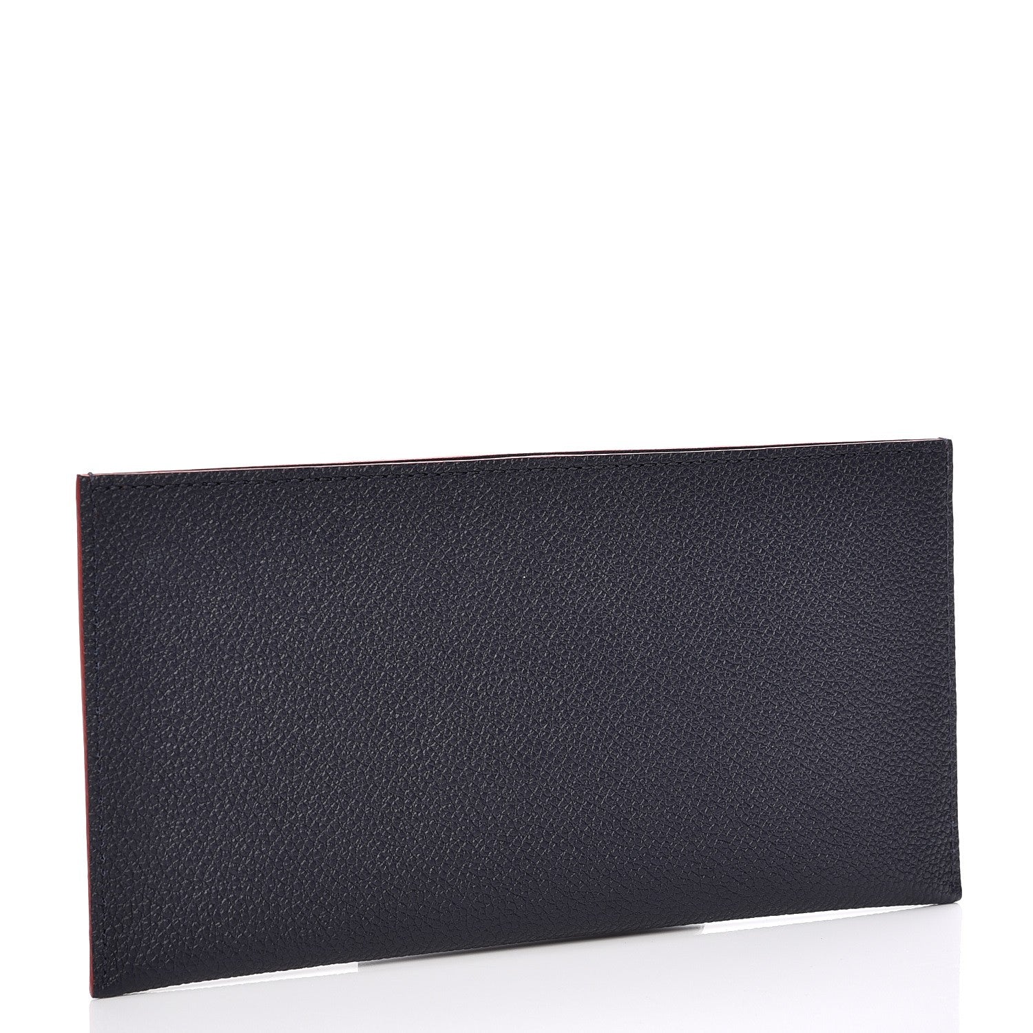Louis Vuitton Calfskin Felicie Chain Wallet Card Holder Insert Marine Rouge 3 of 6