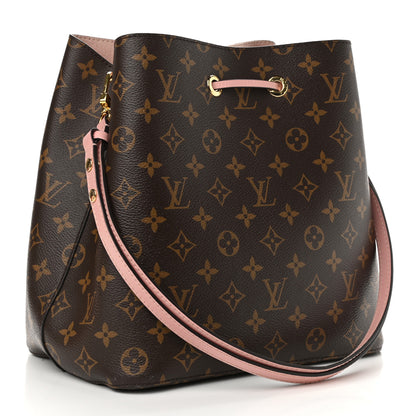 Louis Vuitton Monogram Neonoe MM Rose Poudre 3 of 14