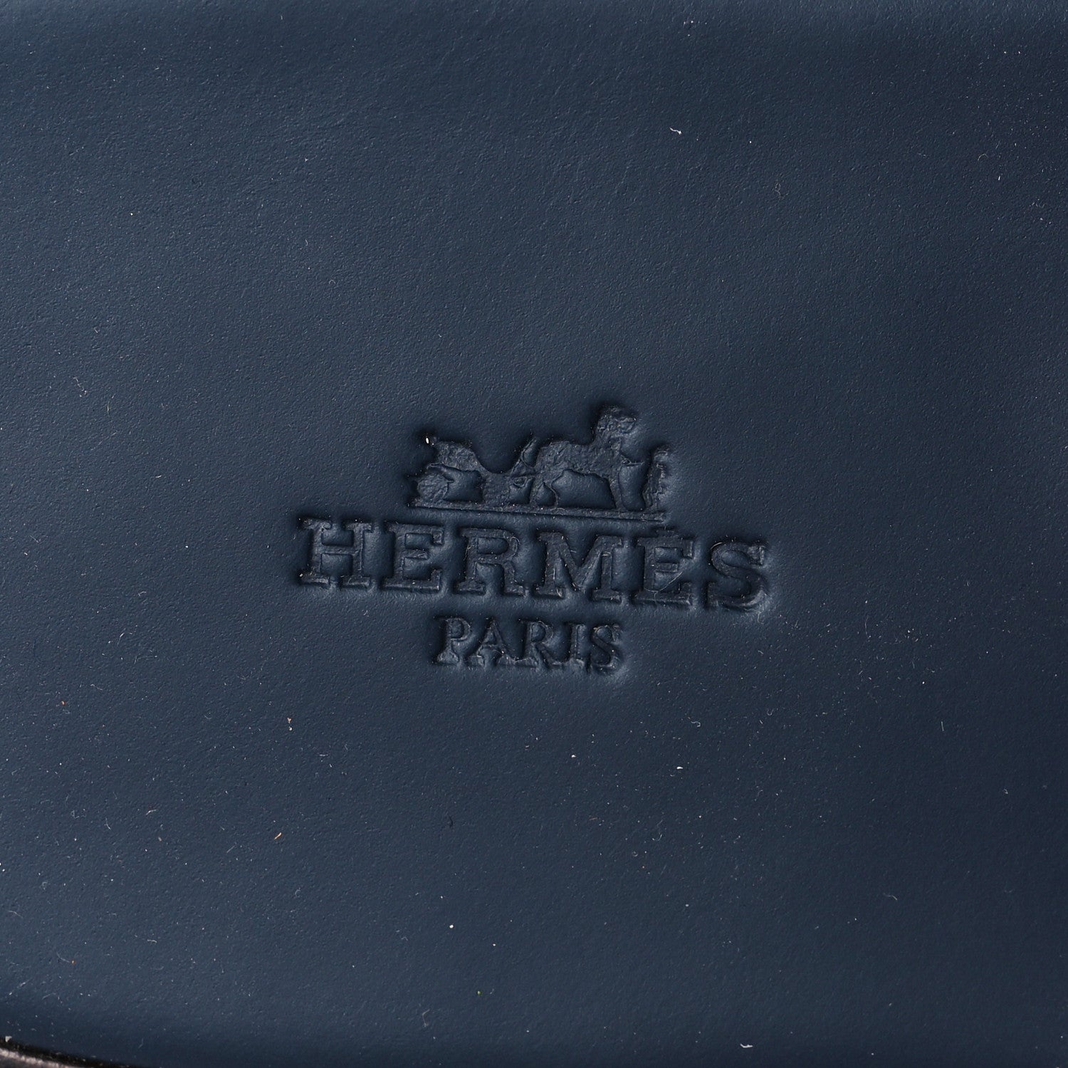 Hermes Epsom Mens Izmir Sandals 45 Marine 7 of 8