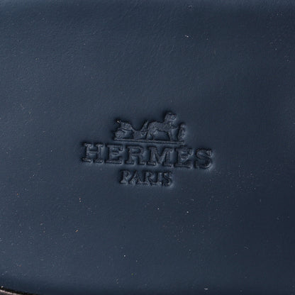 Hermes Epsom Mens Izmir Sandals 45 Marine 7 of 8