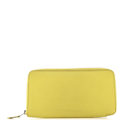 Hermes Epsom Silk'In Wallet Soufre 1 of 9