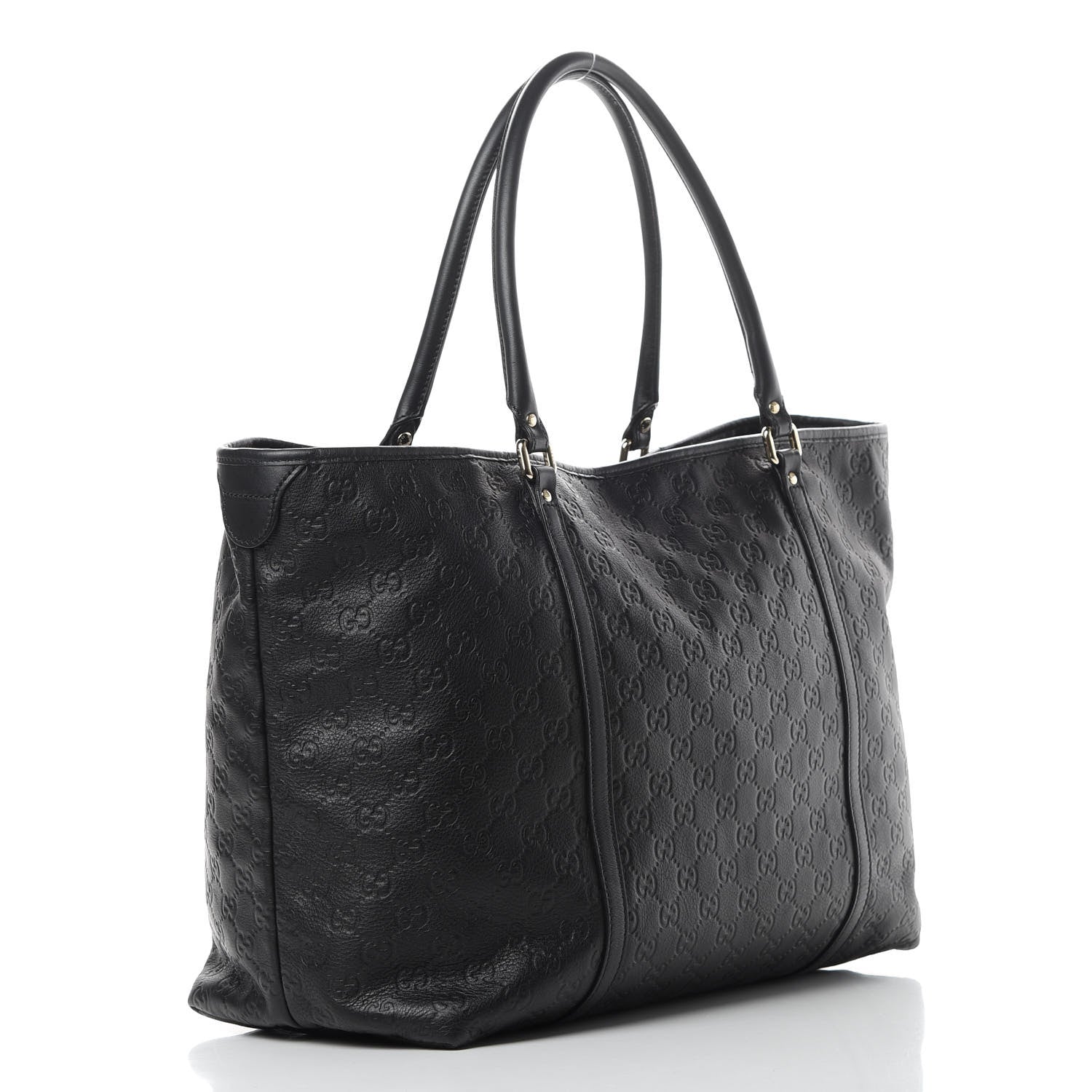 Gucci Guccissima Large Joy Tote Black 3 of 12