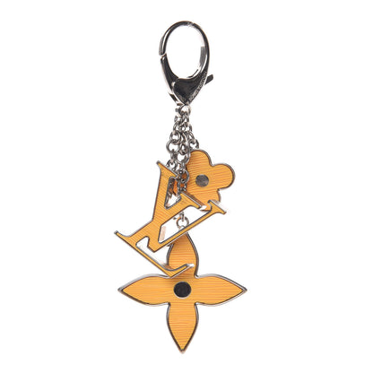 Louis Vuitton Fleur d Epi Bag Charm Citron 1 of 3