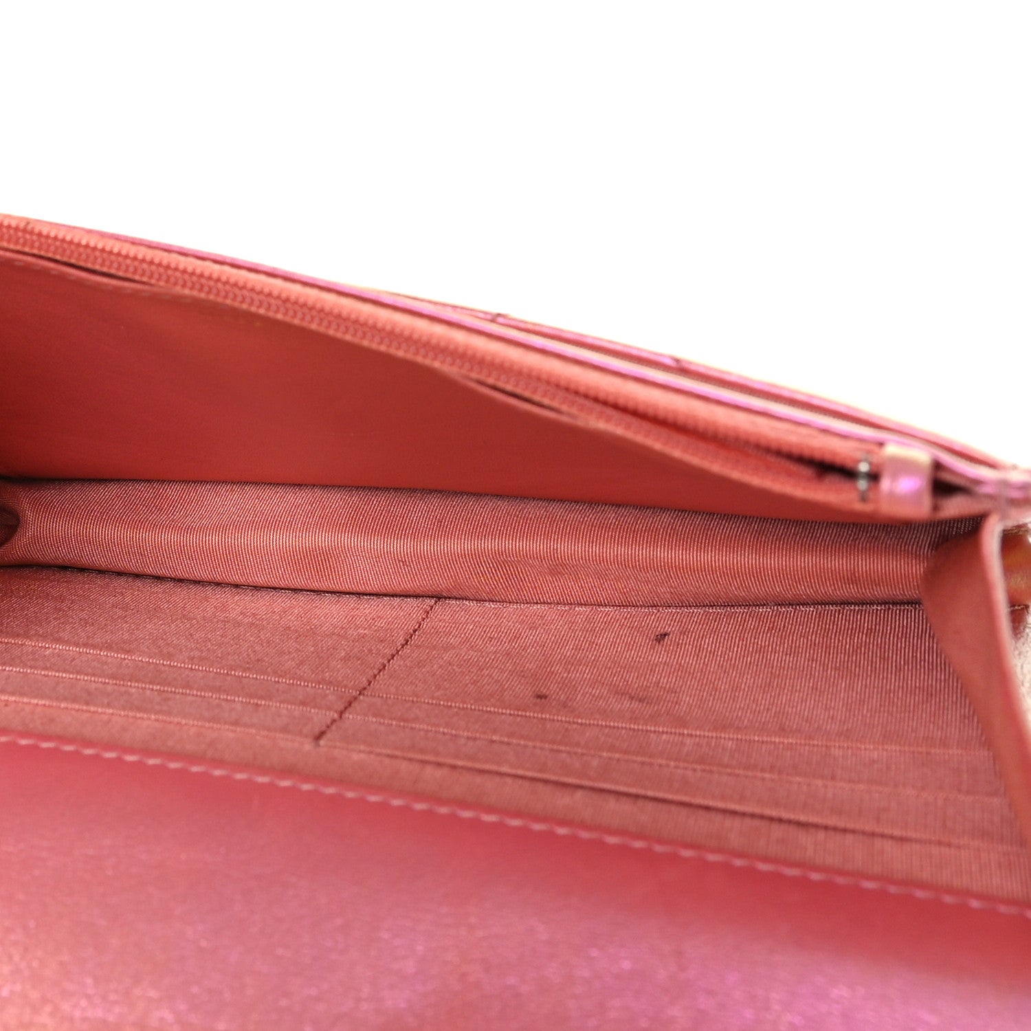 Chanel Iridescent Calfskin Quilted Chanel 19 Wallet On Chain WOC Pink 5 of 9