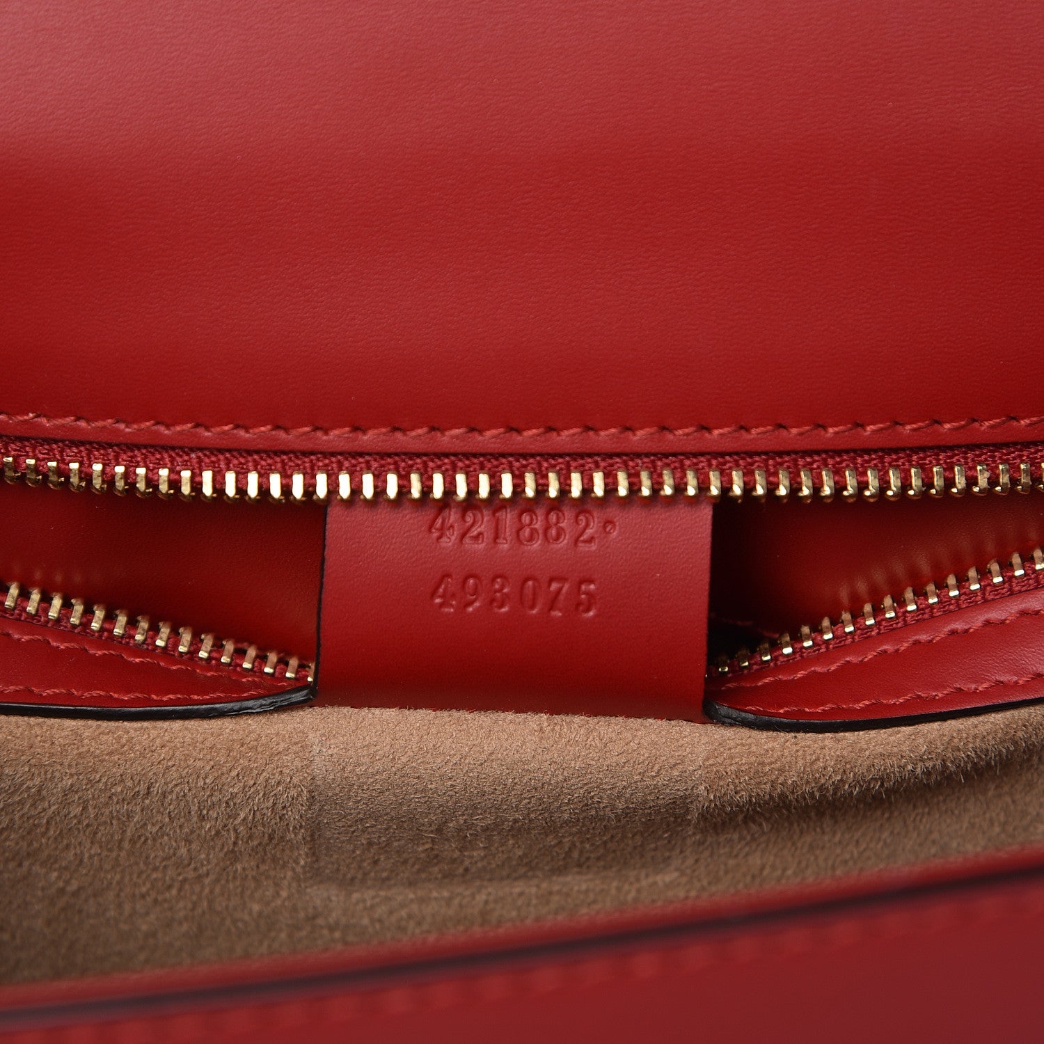 Gucci Calfskin Small Sylvie Shoulder Bag Hibiscus Red 7 of 14