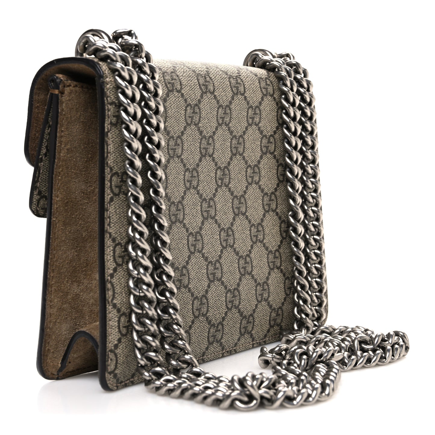 GG Supreme Monogram Mini Dionysus Shoulder Bag Taupe
