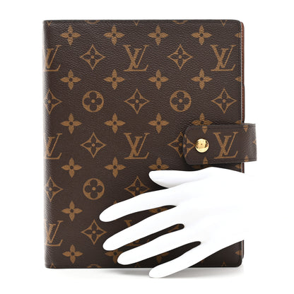 Louis Vuitton Monogram Large Ring Agenda Cover 2 of 7