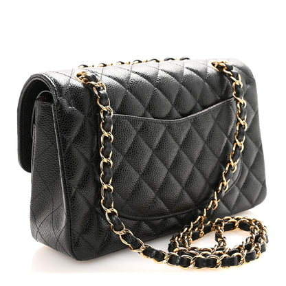 Chanel Caviar Quilted Small Double Flap Black 3 of 11