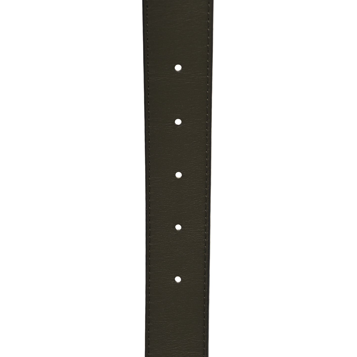 Calfskin Monogram Reversible Belt Strap 90 36 Kaki