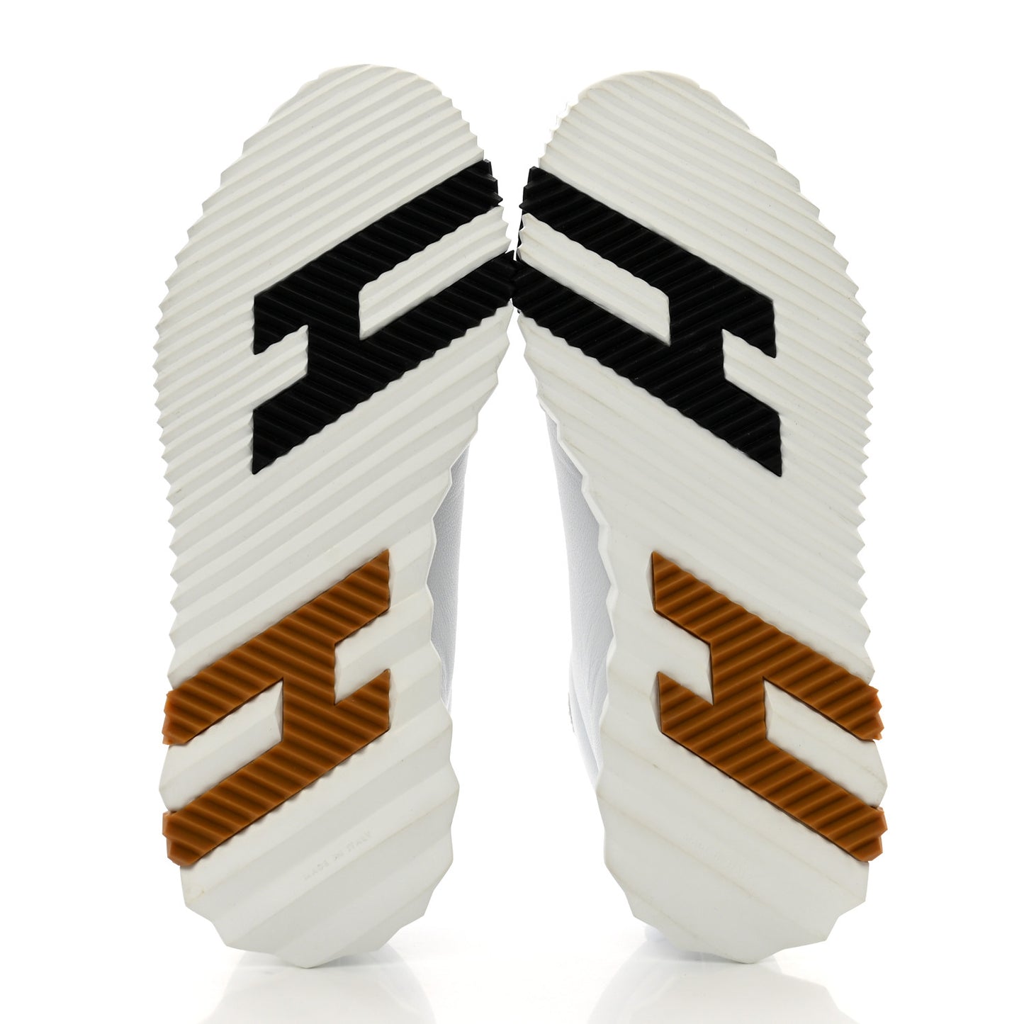 Goatskin Suede Hip-Hop High Top Sneakers 38 White