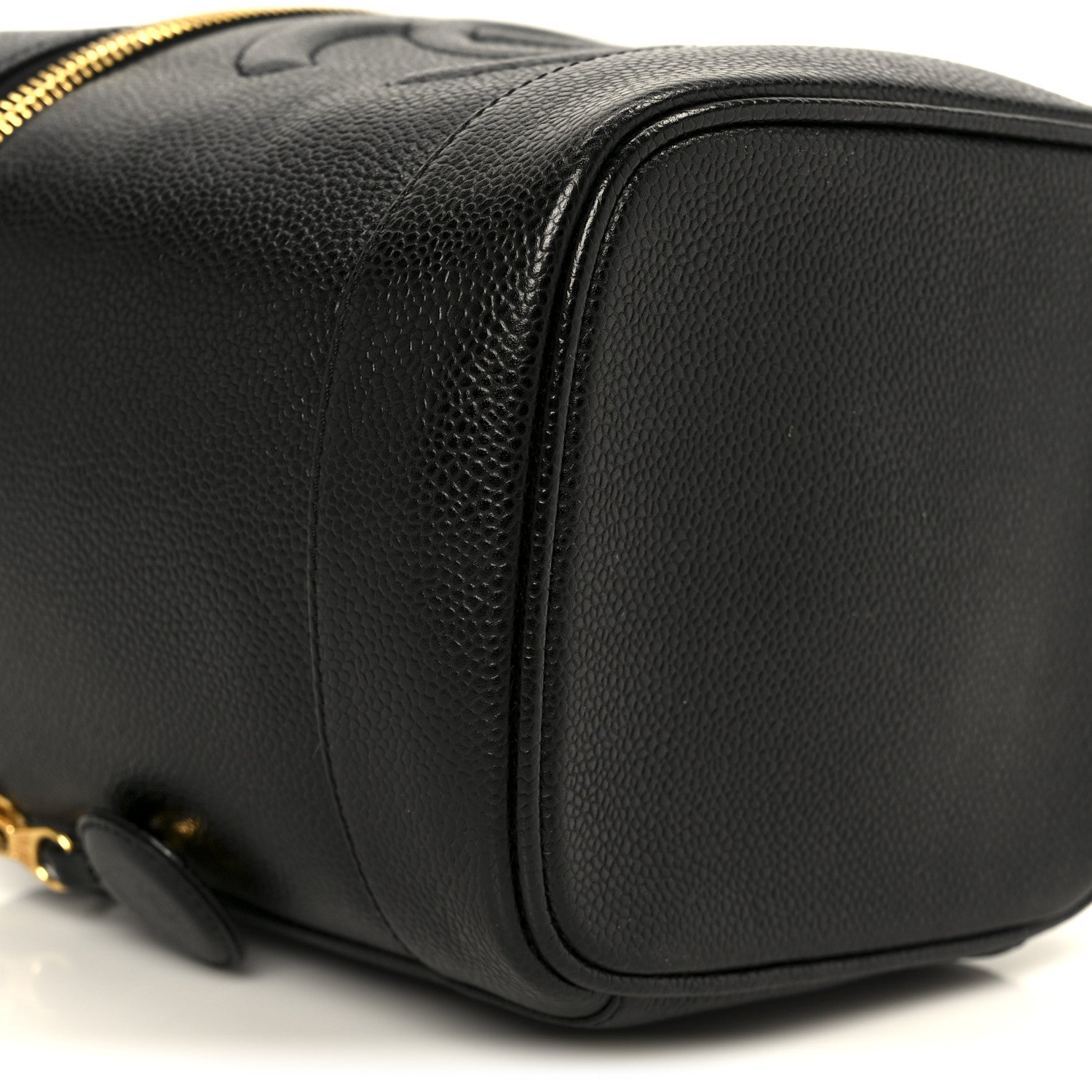 Chanel Caviar Vanity Cosmetic Case Black 10 of 11