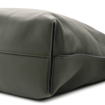Loewe Calfskin Flamenco Knot Clutch Vintage Khaki 10 of 10
