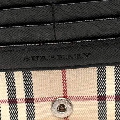 Burberry House Check Continental Wallet Black 6 of 8