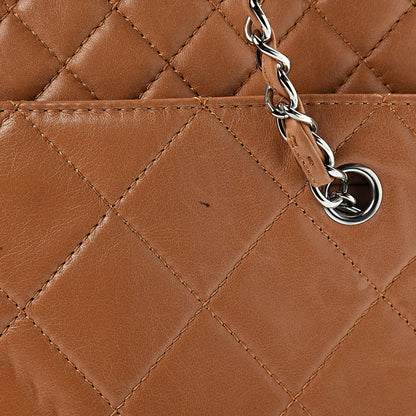 Chanel Calfskin Quilted In The Business Camera Case Camel 12 of 15