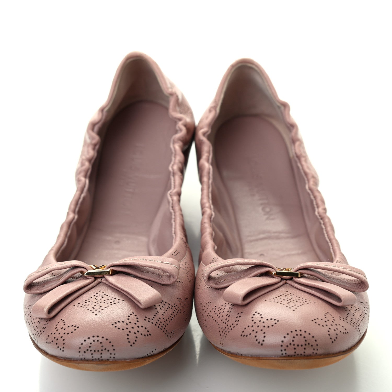 Louis Vuitton Mahina Elba Ballet Flats 36.5 Rose Poudre 2 of 10