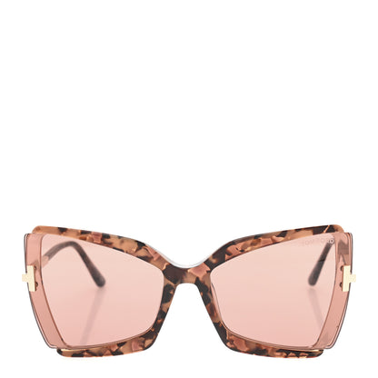 Tom Ford Gia Sunglasses TF766 Havana Roviex 2 of 8
