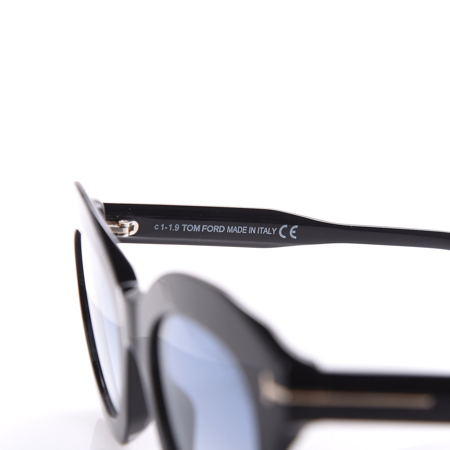 Tom Ford Bardot Sunglasses TF689 Shiny Black 6 of 8
