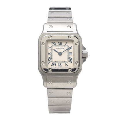 Cartier Stainless Steel 24mm Santos de Galbee Quartz Watch 1 of 5