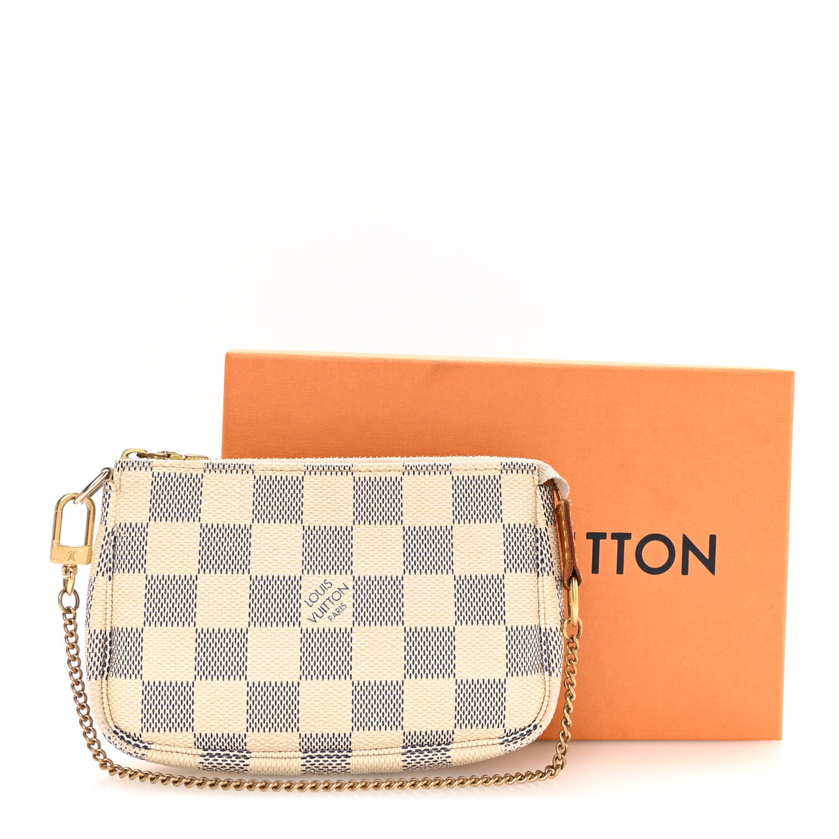 Louis Vuitton Damier Azur Mini Pochette Accessories 8 of 8