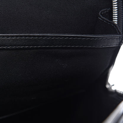 MCM Metallic Visetos Spot MD Backpack Silver Black 9 of 14