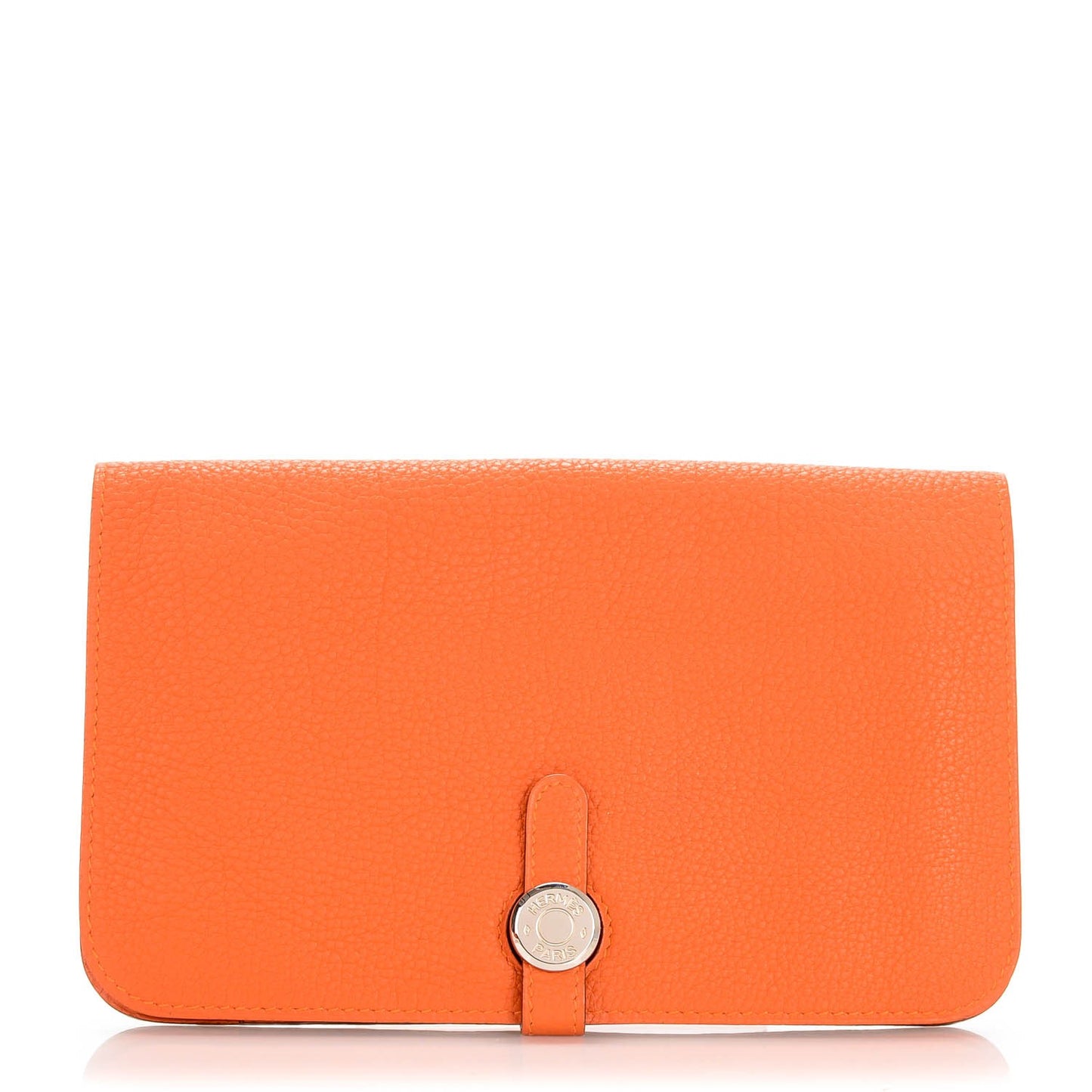 Togo Dogon Duo Wallet Orange