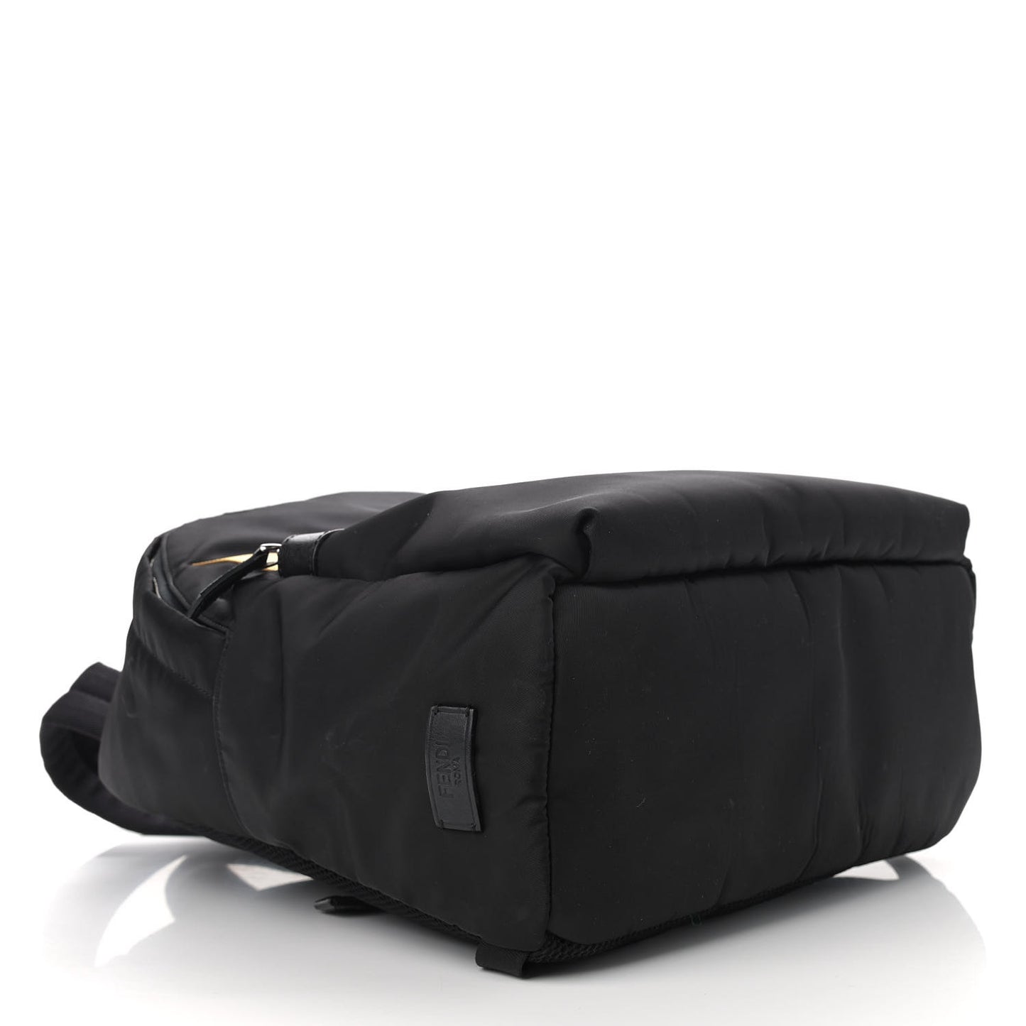 Nylon Vitello Elite Monster Eyes Rounded Backpack Black Yellow