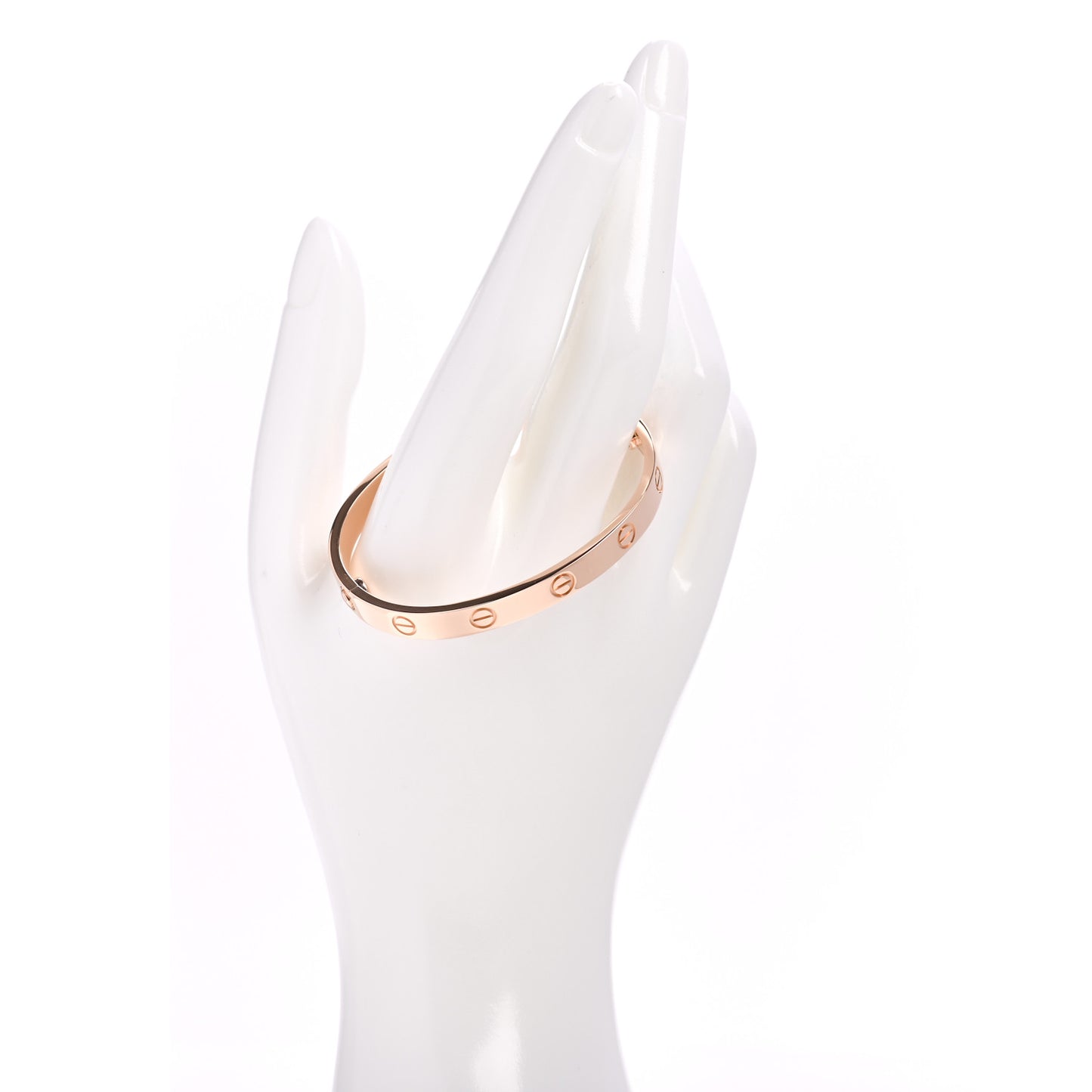18K Pink Gold LOVE Bracelet 16