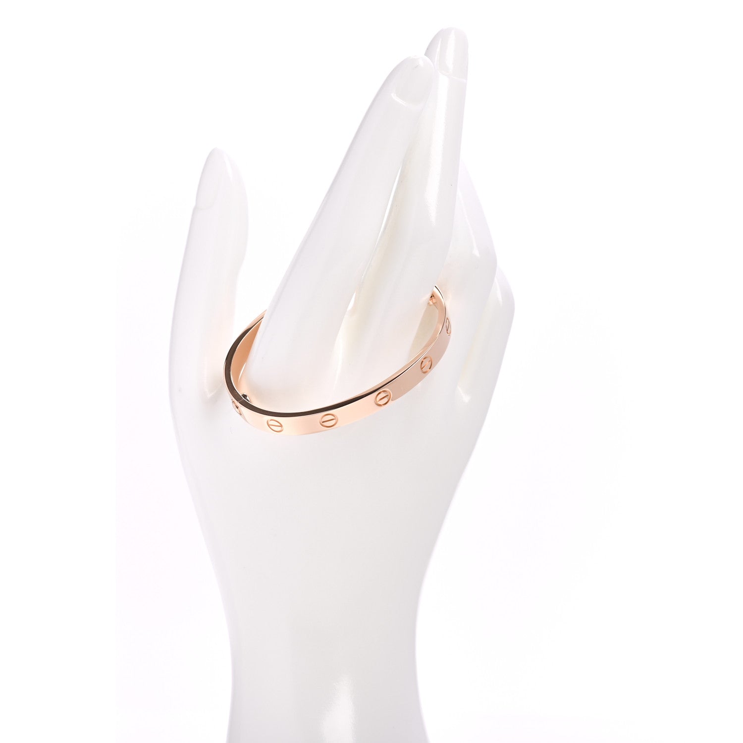 Cartier 18K Pink Gold LOVE Bracelet 16 2 of 5