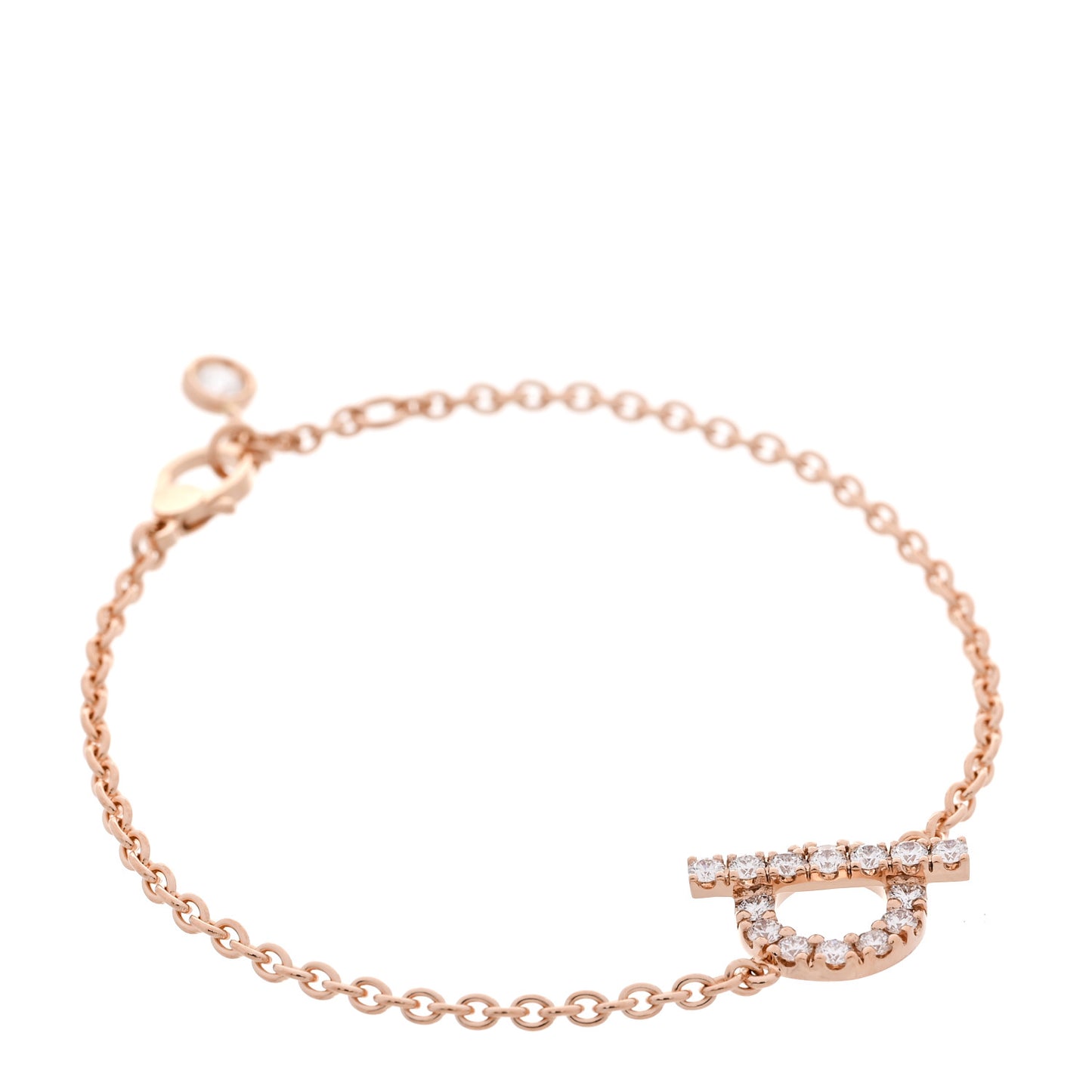 18K Rose Gold Diamond Finesse Bracelet SH