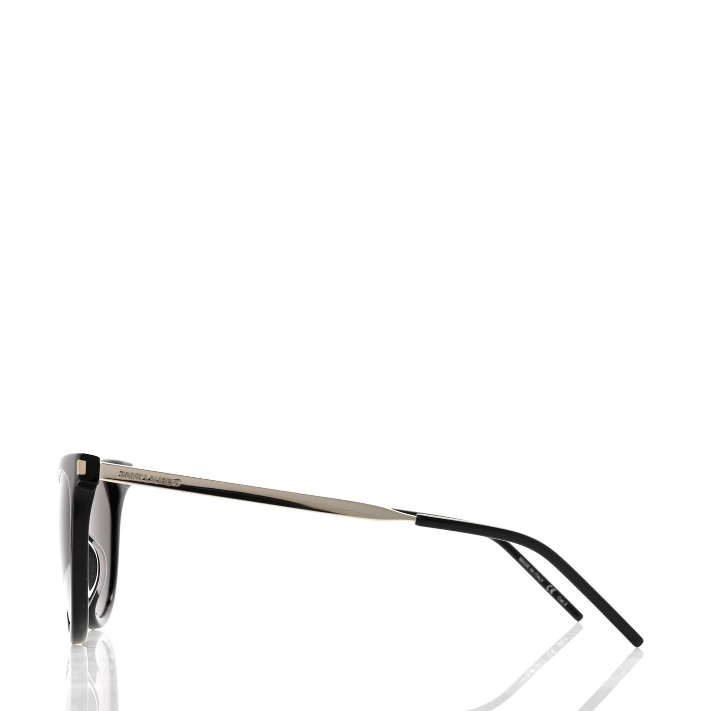 Acetate Metal Sunglasses SL 510 Black Silver