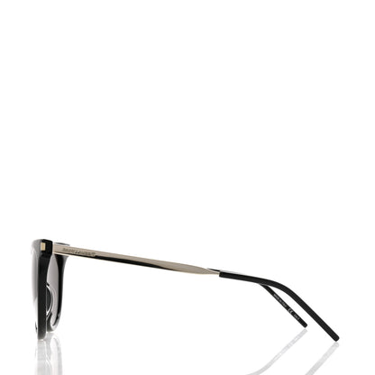 Saint Laurent Acetate Metal Sunglasses SL 510 Black Silver 3 of 8