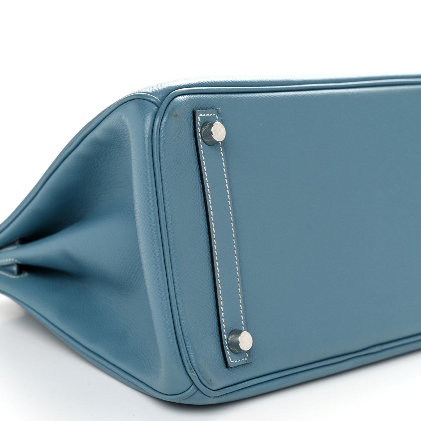 Epsom Birkin 30 Blue Jean