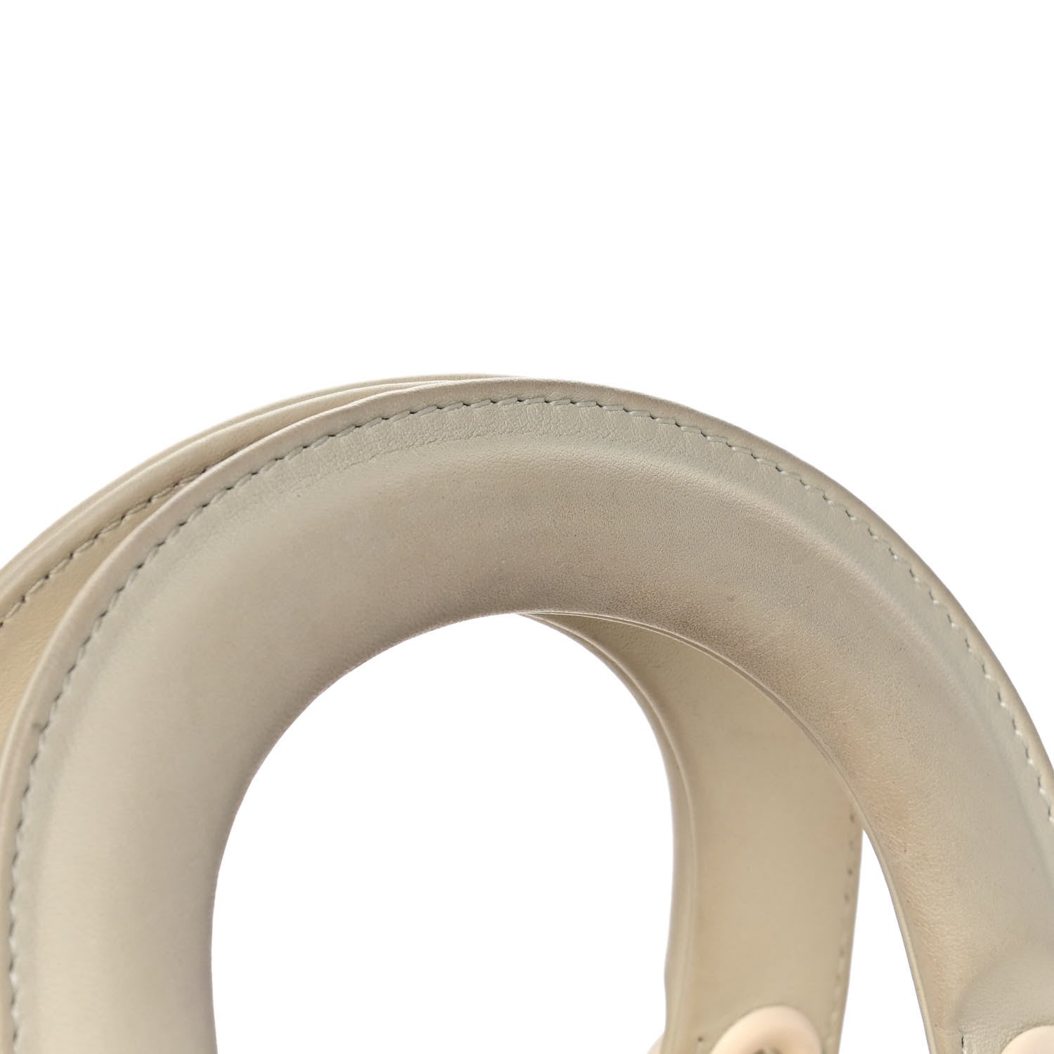 Christian Dior Ultra Matte Calfskin Cannage Mini Lady Dior White 16 of 20