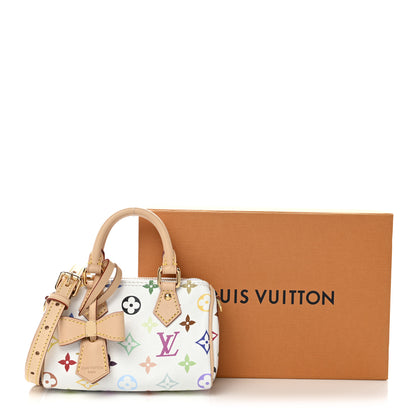Louis Vuitton LV X TM Monogram Multicolor Nano Speedy White 10 of 10