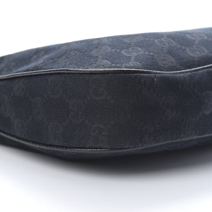 Gucci Monogram Small Charmy Hobo Black 9 of 13