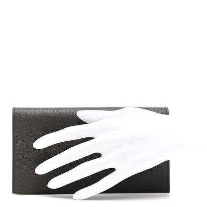 Hermes Evercolor Citizen Twill Long Wallet Vert De Gris 2 of 6