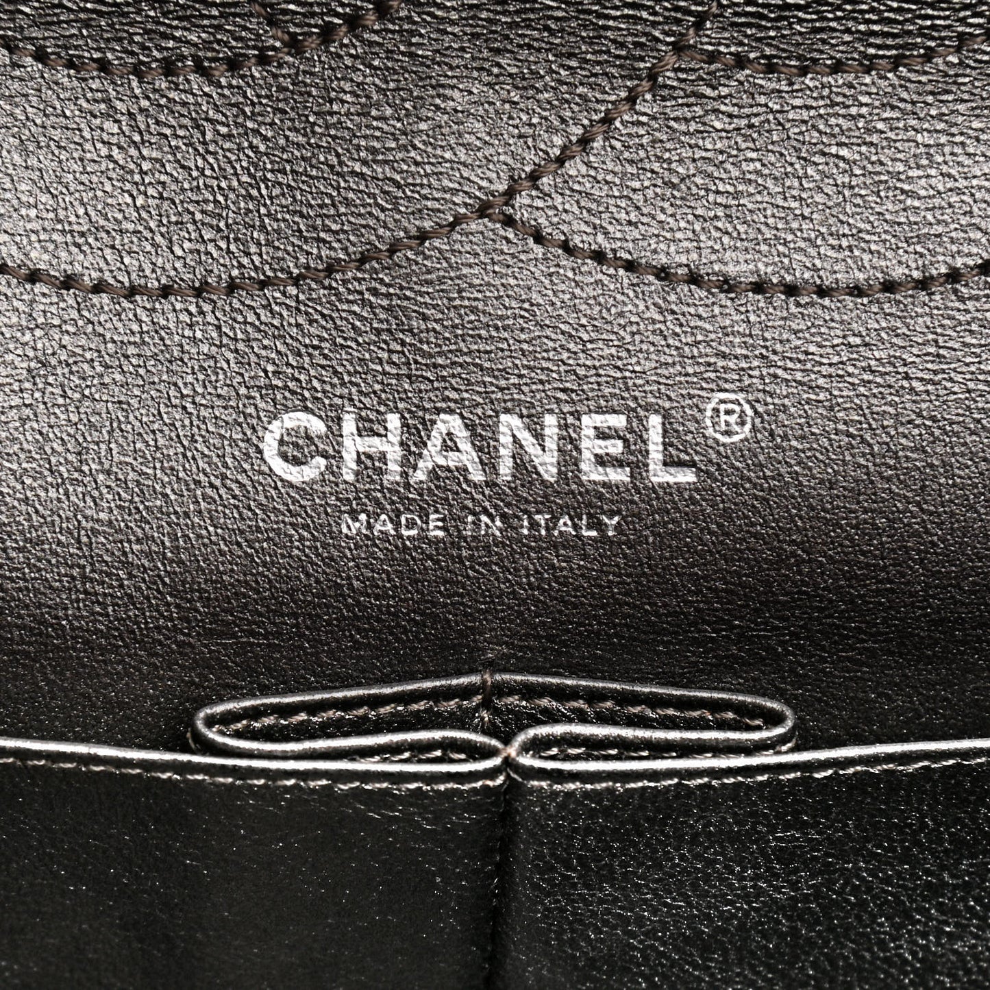 Metallic Aged Calfskin Quilted 2.55 Reissue 228 Flap Pewter