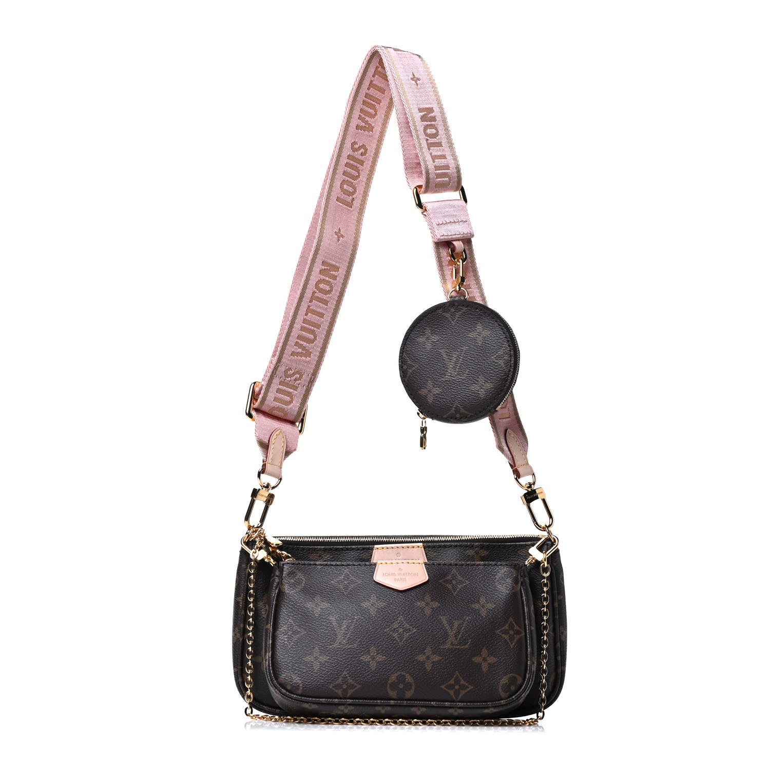 Louis Vuitton Monogram Multi Pochette Accessories Rose Clair 1 of 4