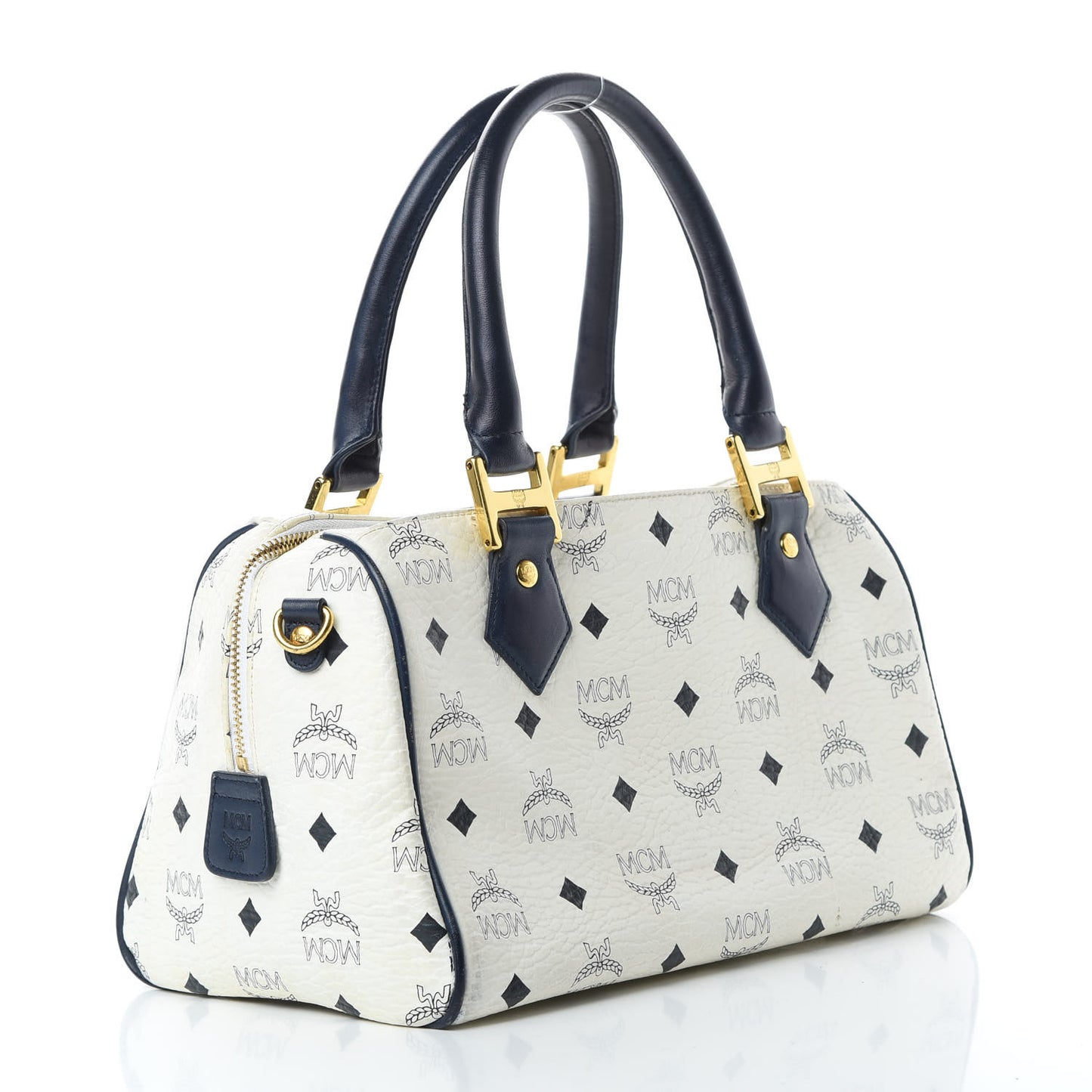 Visetos Boston Satchel White