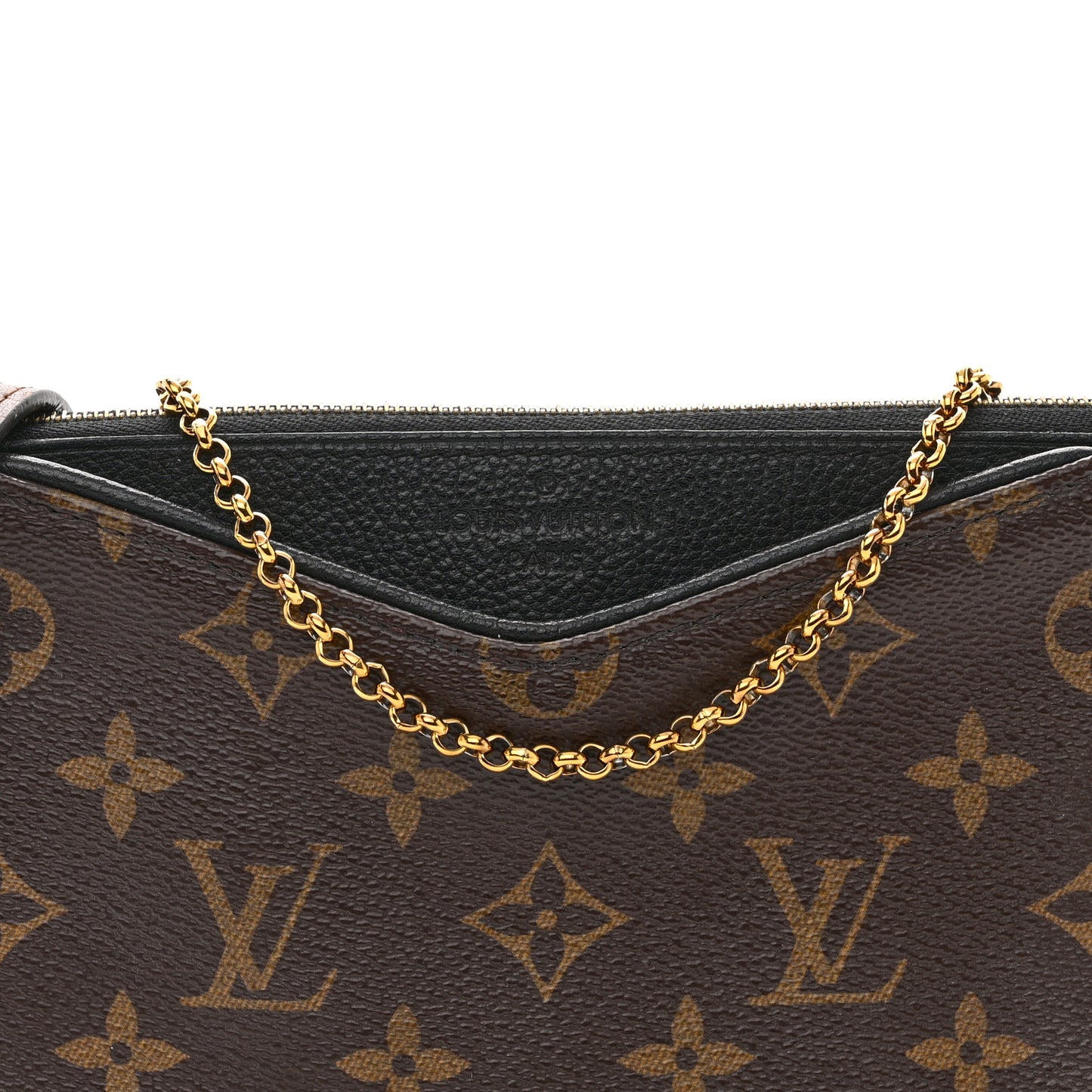 Monogram Pallas Clutch Black