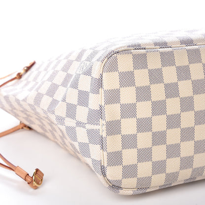Louis Vuitton Damier Azur Neverfull MM 5 of 10