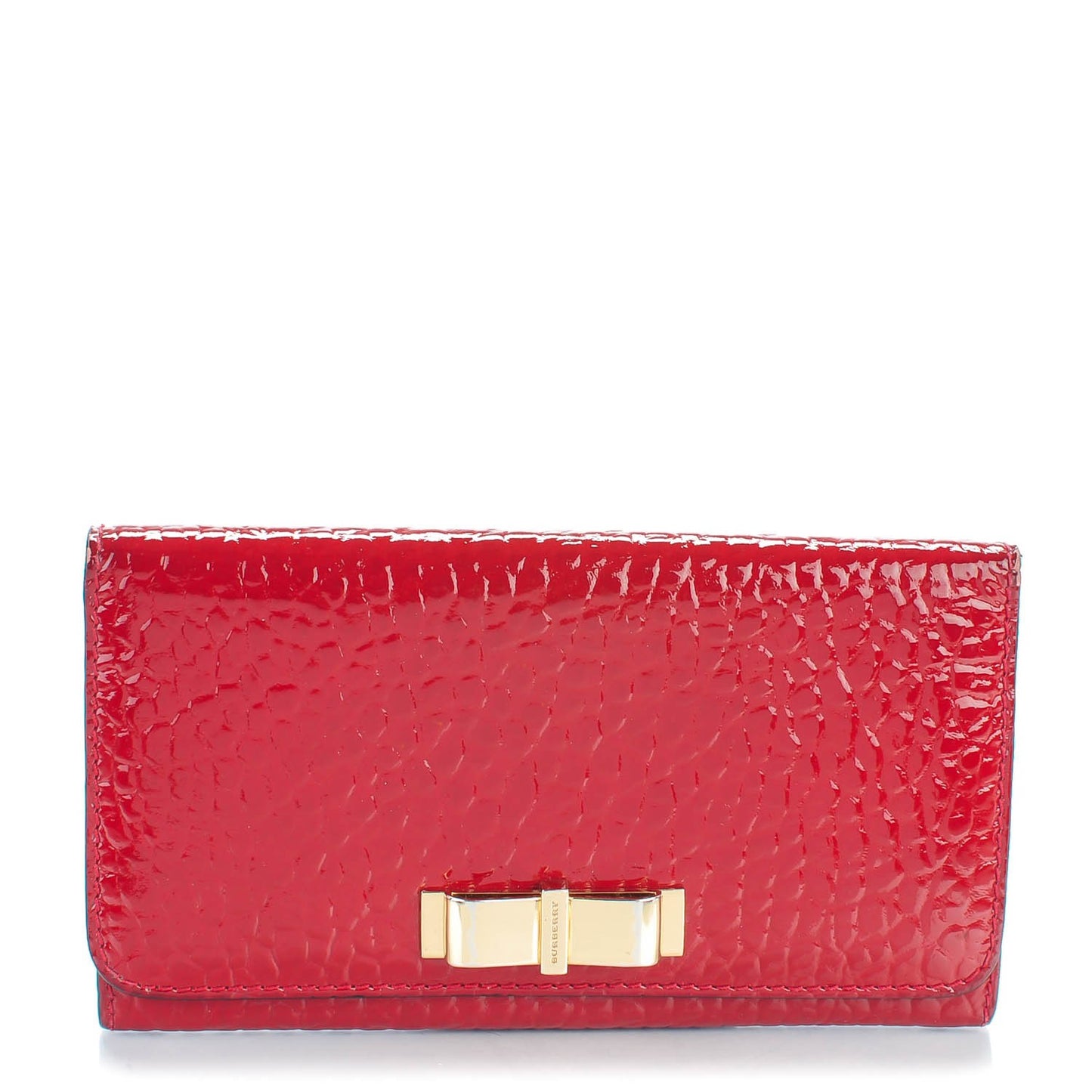 Patent Heritage Grain Penrose Bow Continental Wallet Military Red