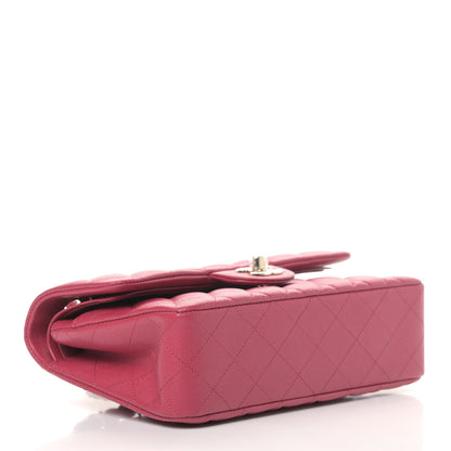 Chanel Caviar Quilted Small Double Flap Dark Pink 3 of 4