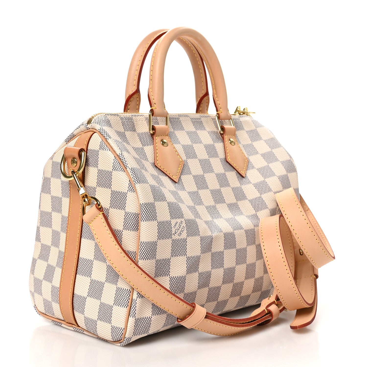 Louis Vuitton Damier Azur Speedy Bandouliere 25 3 of 10