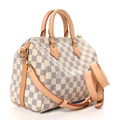 Louis Vuitton Damier Azur Speedy Bandouliere 25 3 of 10